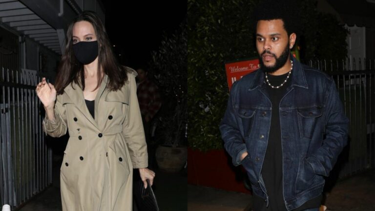 CAPTAN EN UNA CITA EN RESTAURANTE A ANGELINA JOLIE Y THE WEEKND, ¿ESTRENARAN ROMANCE?