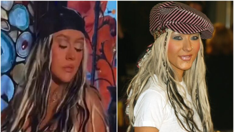 CHRISTINA AGUILERA VUELVE A SU ERA ‘DIRRTY’: RECREA SU LOOK MÁS POPULAR Y VERSIONA SUS CLÁSICOS