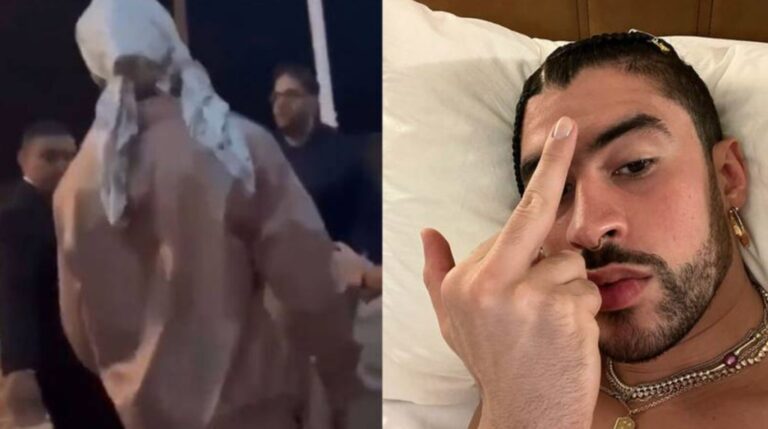 BAD BUNNY: LA POLÉMICA REACCIÓN DEL ARTISTA CONTRA UNA FAN QUE QUISO TOMARSE UNA FOTO CON ÉL
