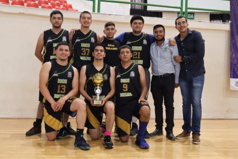 Los Osos Dorados de la UTB se consagran campeones en el Circuito Estatal de Basquetbol Universitario CEBU 2023 Segunda División.