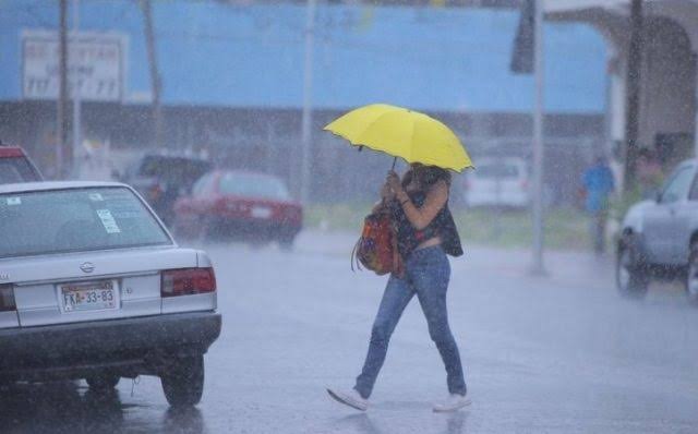 Se esperan lluvias fuertes en la entidad a consecuencia del Monzón Mexicano