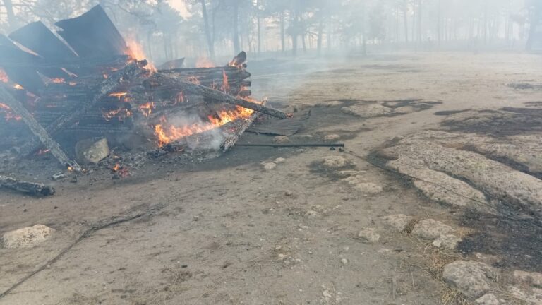 Trabaja Protección Civil del Estado en coordinación con Sedena para atender incendio en Guerrero