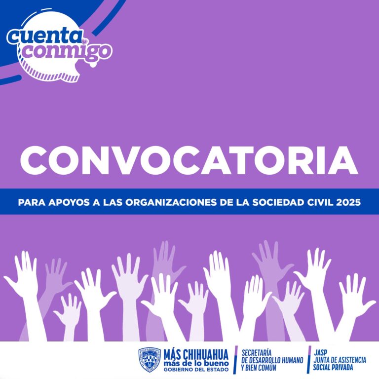 Invita JASP a organizaciones de la sociedad civil a participar en convocatoria para apoyo de gasto operativo