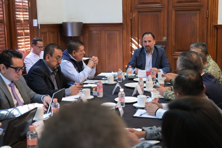 Se integra nuevo comandante de la V Zona Militar a la Mesa de Segurida   