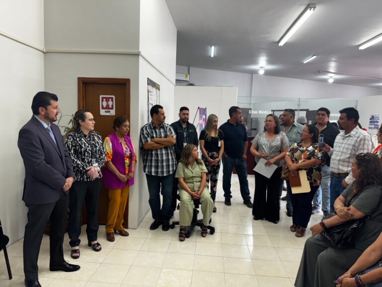 Inauguran Pensiones Civiles del Estado y SNTE nuevas instalaciones en la Delegación Jiménez