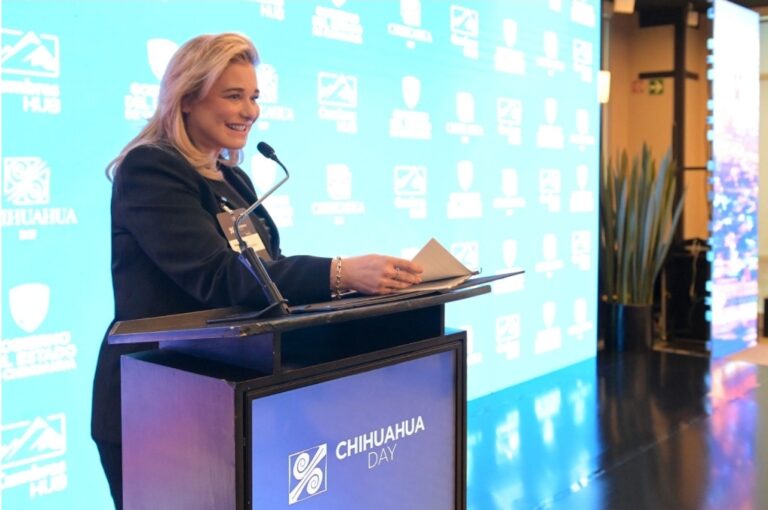 «Las inversiones que llegan a Chihuahua están destinadas a florecer”: Maru Campos en encuentro con diplomáticos y empresarios