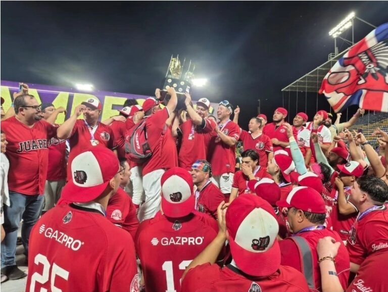 Indios de Ciudad Juárez se corona campeón tras 25 años de sequía