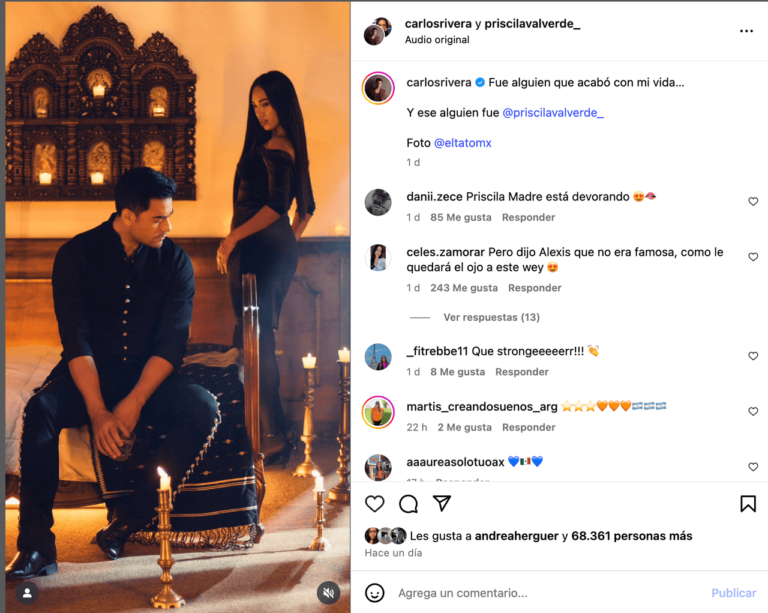 “Carlos Rivera estrena ‘Alguien’: Desamor, drama y Priscila Valverde en el centro de la historia”