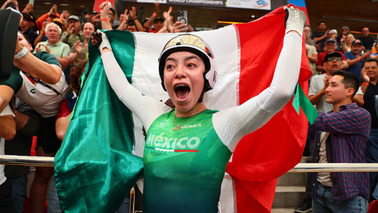 “Orgullo mexicano: Yareli Acevedo se consagra campeona mundial en ciclismo de pista”