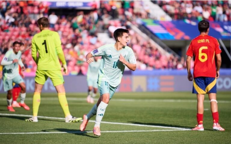 “Gilberto Mora salva al Tri con doblete frente a España en el Mundial Sub-20”