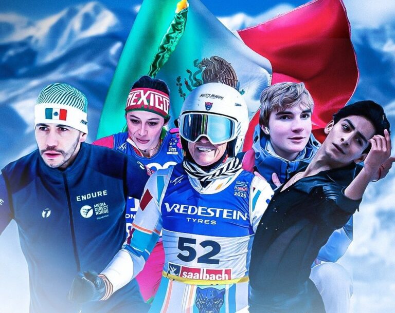 Cinco mexicanos listos para brillar en los Juegos Olímpicos de Invierno Milano-Cortina 2026