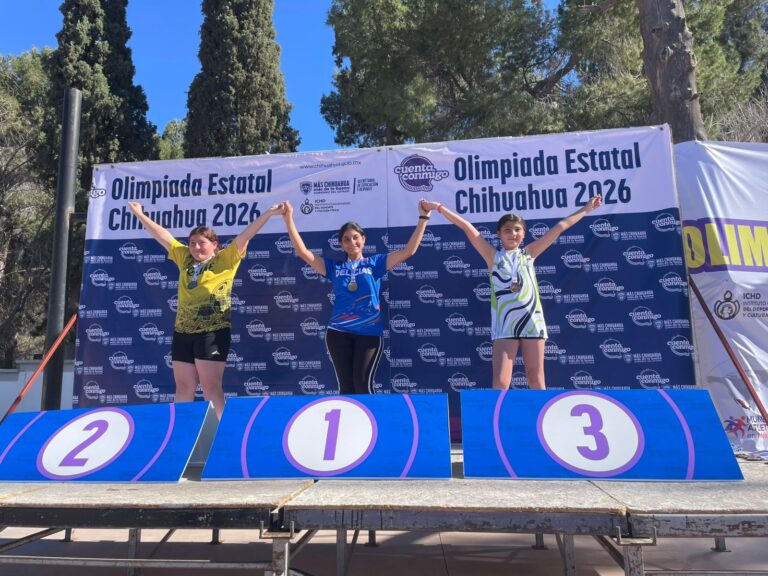 El Club de Atletismo Jaguares de Namiquipa brillan en la Olimpiada Estatal CONADE Chihuahua 2026