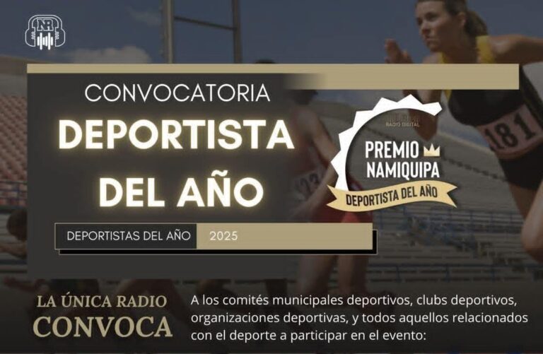 La Única Radio convoca al «Premio Namiquipa Yoli 2026» para reconocer a lo mejor del deporte local
