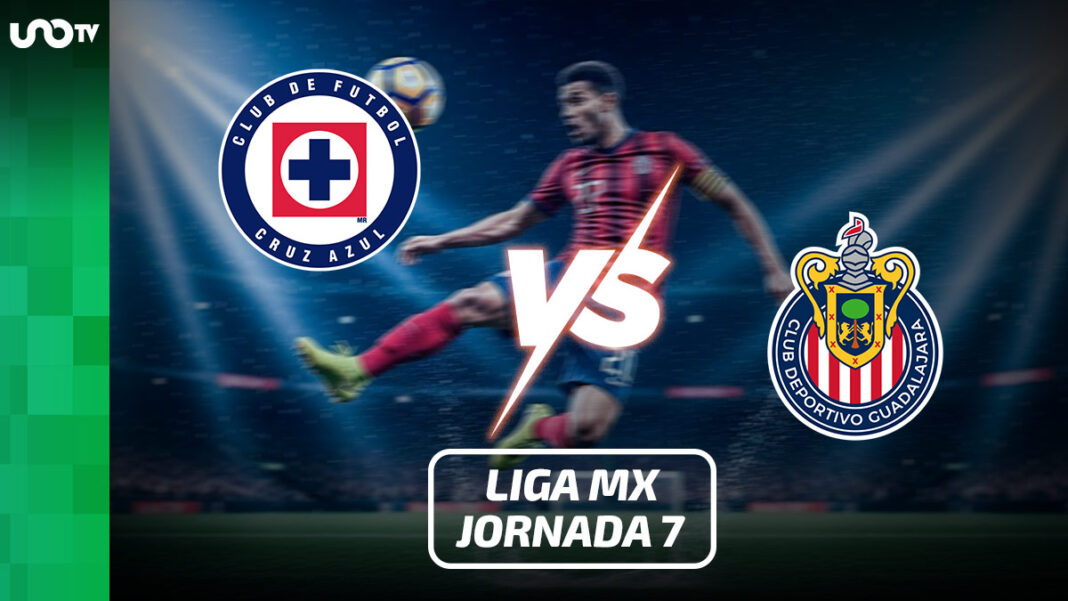 Duelo grande en Puebla: Chivas llega como ligero favorito ante Cruz Azul en la Jornada 7