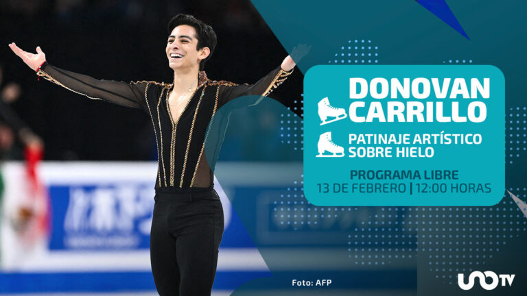 Donovan Carrillo listo para competir en la final del patinaje artístico en los Juegos Olímpicos de Invierno 2026