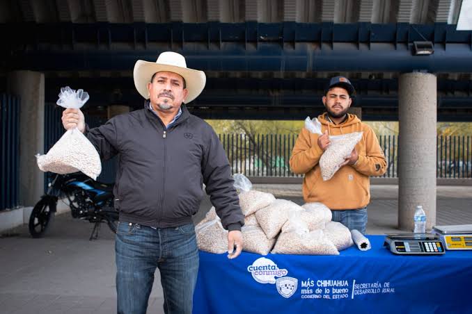 Impulsan venta directa de frijol chihuahuense en varios puntos de Ciudad Juárez