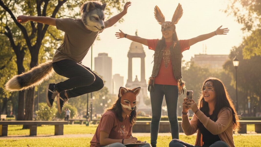 Ni máscaras ni “therians”: la historia real detrás del dibujo que confundió a internet