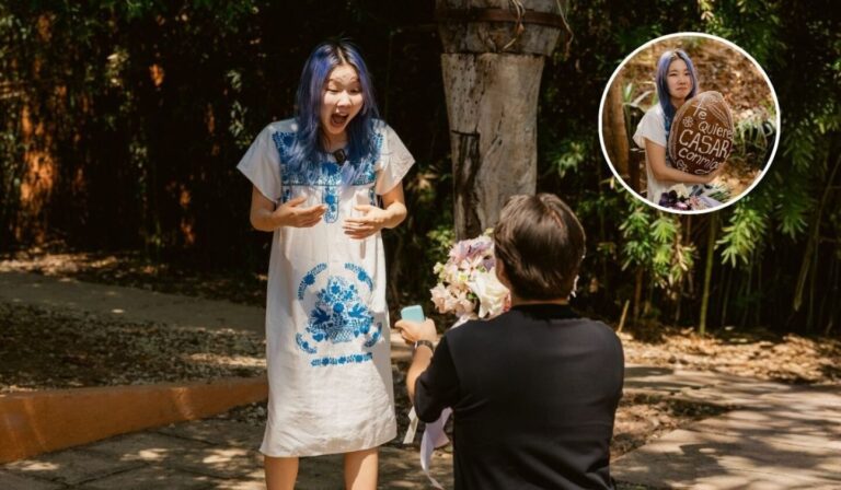 ¡Campanas de boda! Chingu Amiga se compromete en una romántica pedida al estilo oaxaqueño