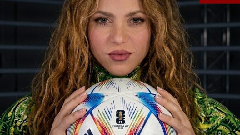 Shakira enciende el ambiente mundialista con “Dai Dai” junto a Messi, Mbappé y Vinícius