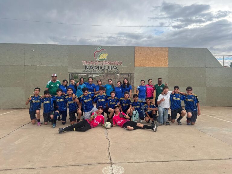 Con emocionantes finales concluye el Torneo Municipal de Futbol Rápido en El Molino