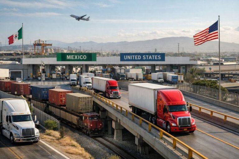 México fortalece su liderazgo comercial: T-MEC mantiene protegidas la mayoría de sus exportaciones a EE.UU.
