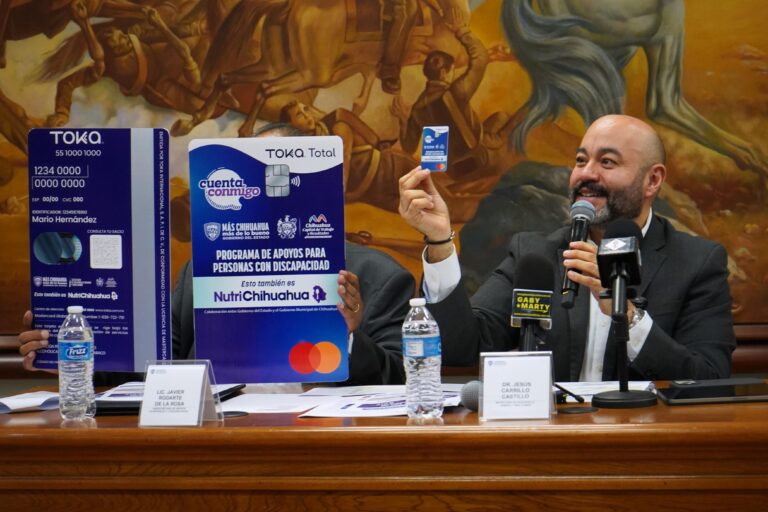 Anuncian Estado y Municipio de Chihuahua fechas de entrega de tarjetas para personas con discapacidad