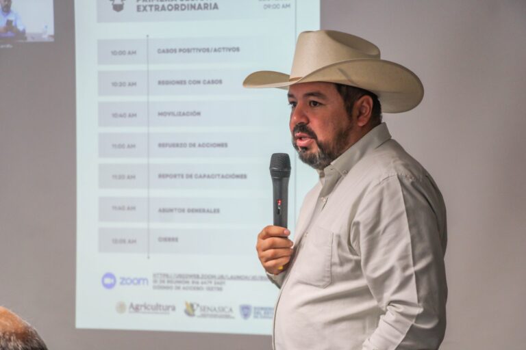 Revisan en sesión del GEESA avances de la estrategia para la erradicación del Gusano Barrenador del Ganado