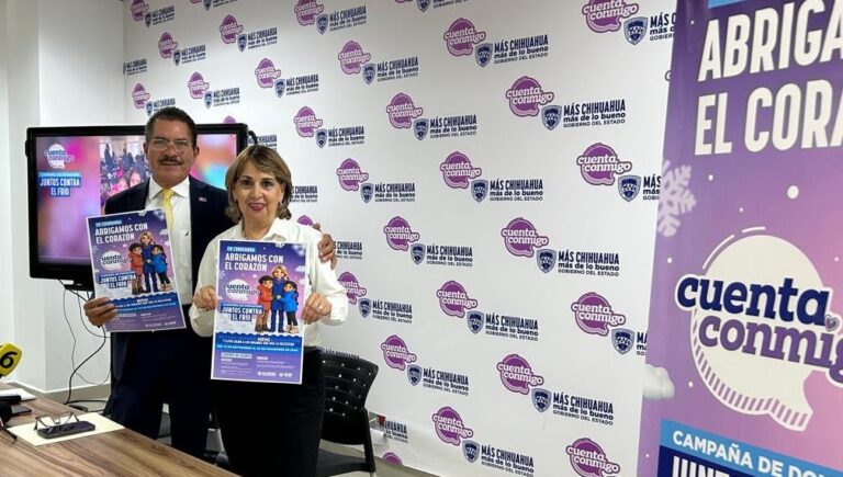 Lanzan campaña para abrigar a miles de niñas y niños antes del invierno en Chihuahua