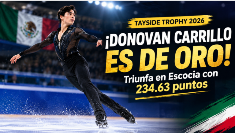 ¡Orgullo mexicano! Donovan Carrillo conquista el oro en Escocia